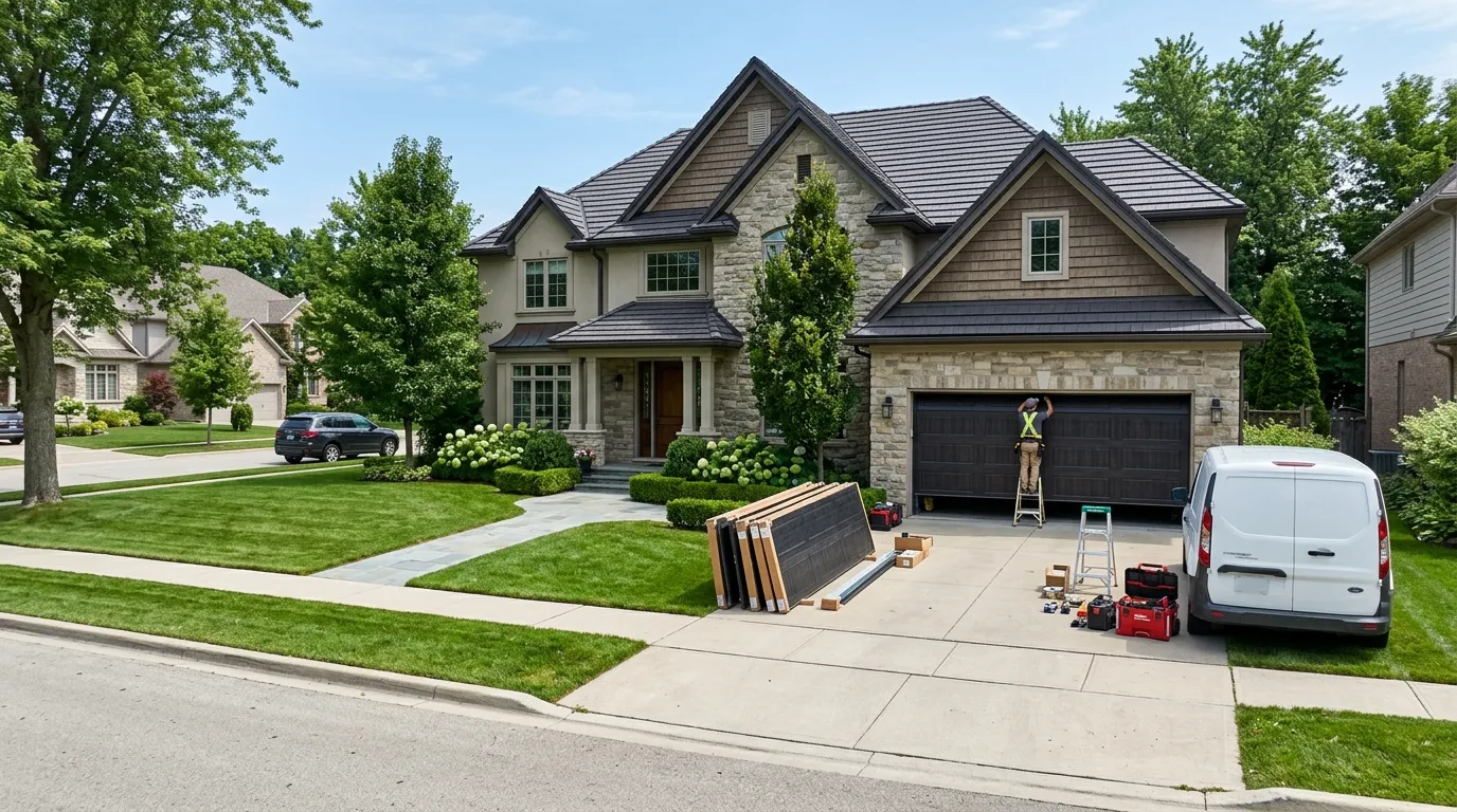 Garage door work by Marquette Garage Door Pros in Marquette, MI
