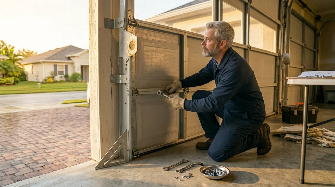 What Your Marquette Garage Door Is Actually Fighting