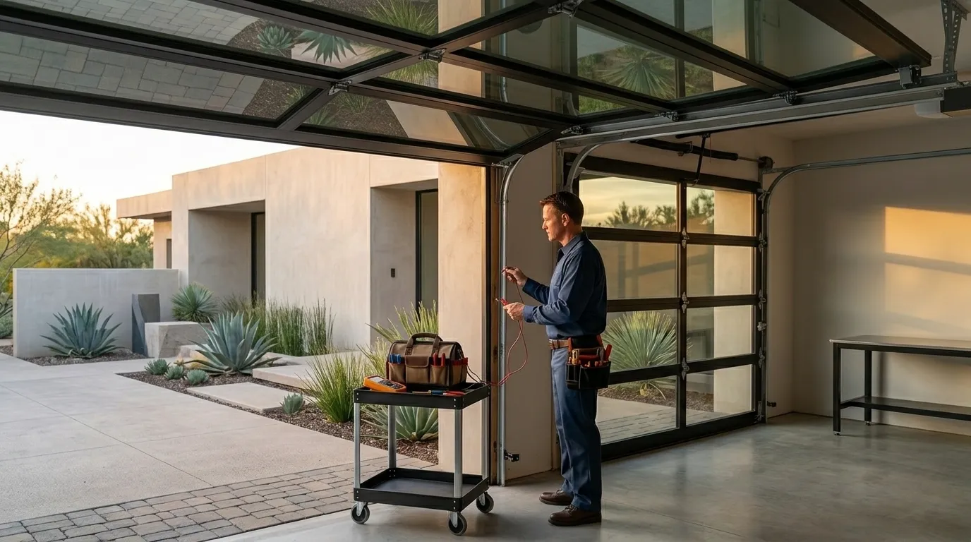 Garage door service in Marquette, MI