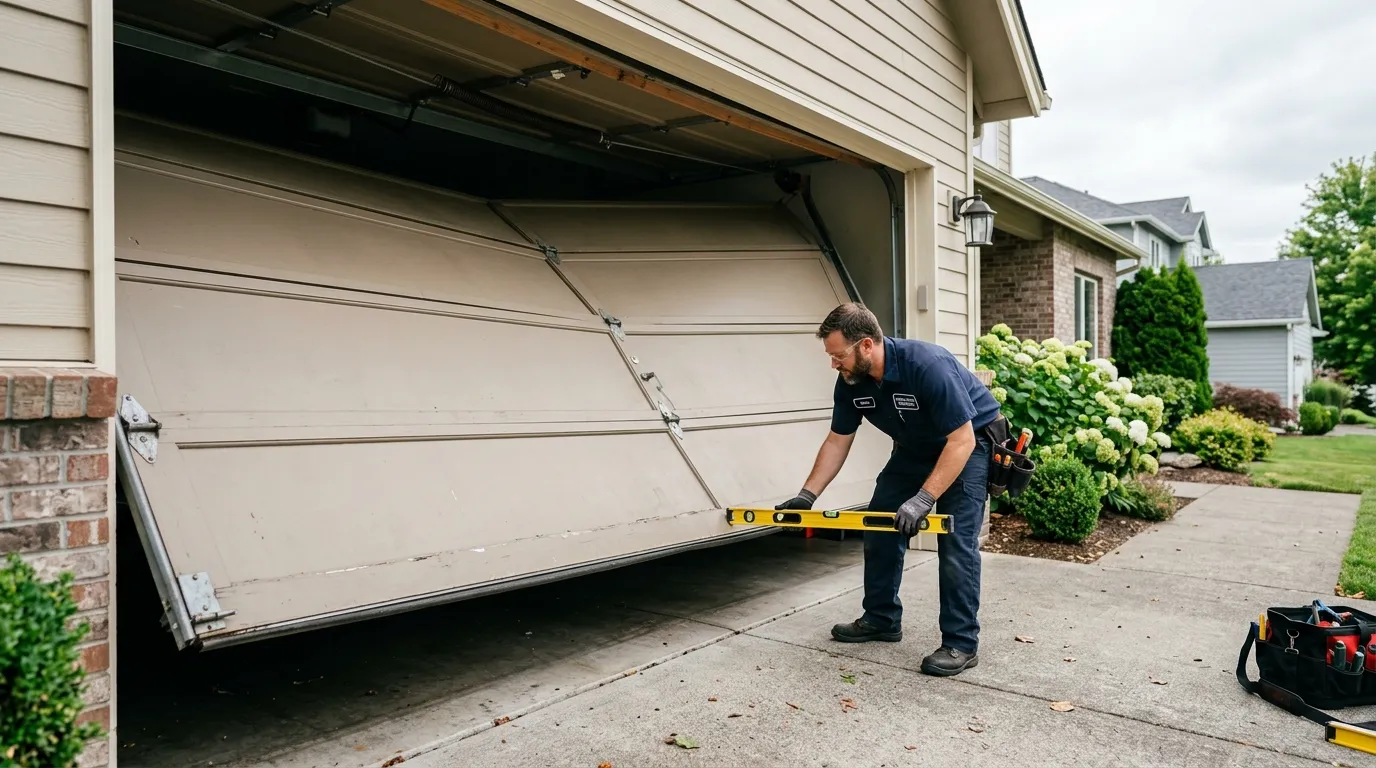 Garage door service in Marquette, MI