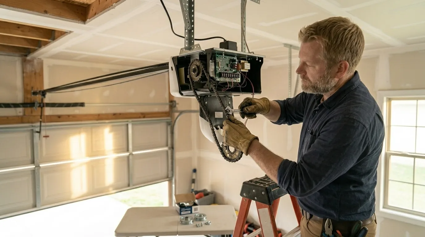 Garage door service in Marquette, MI