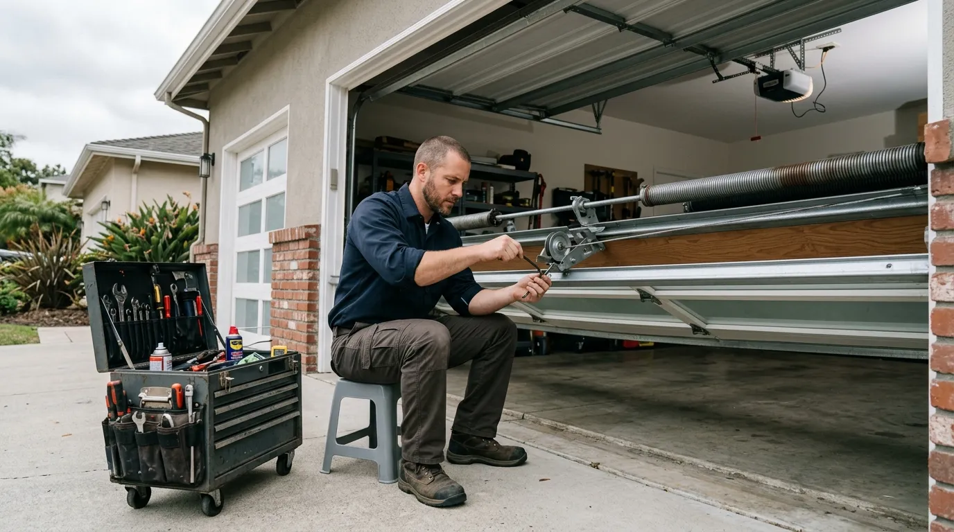 Garage door service in Marquette, MI