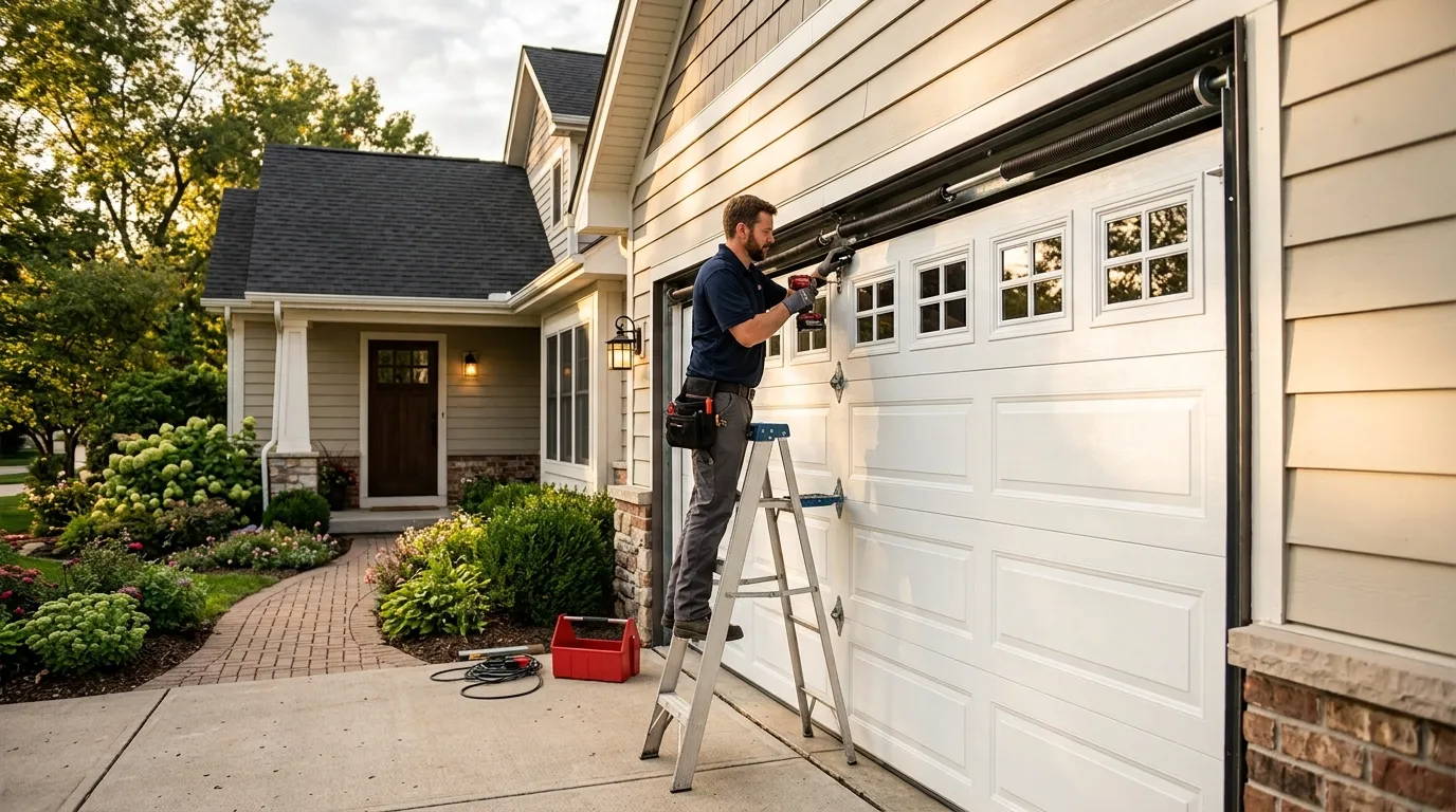 Garage door service in Marquette, MI
