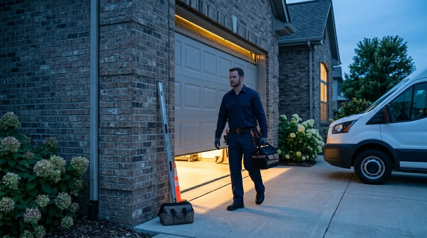 Garage door service in Marquette, MI
