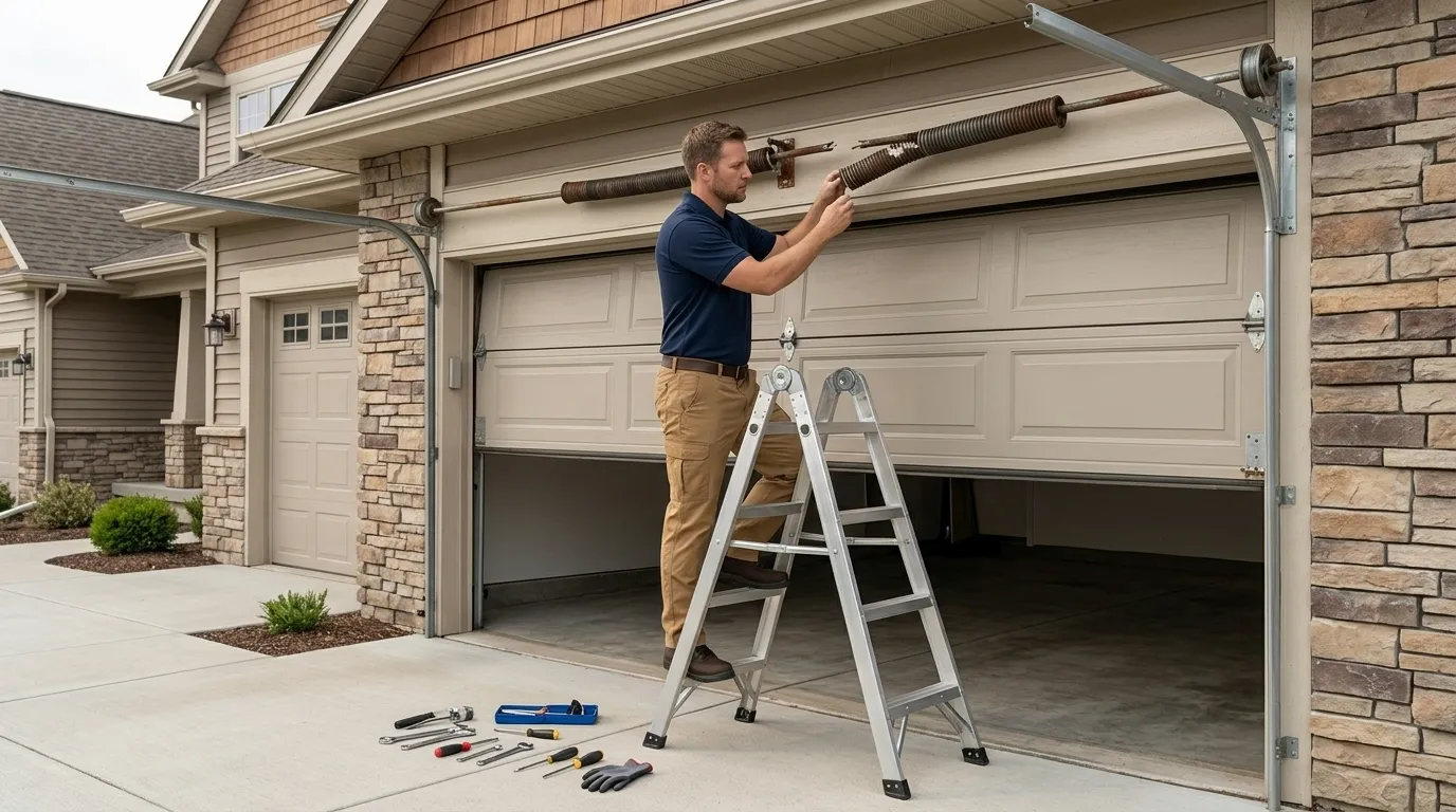 Garage door service in Marquette, MI