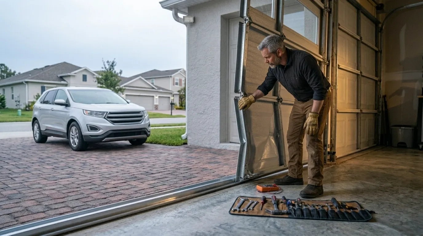 Garage door service in Marquette, MI