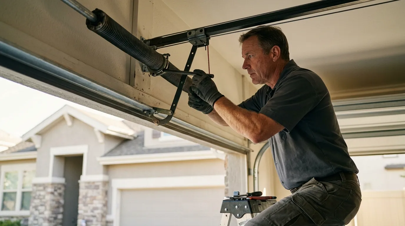 Garage door service in Marquette, MI