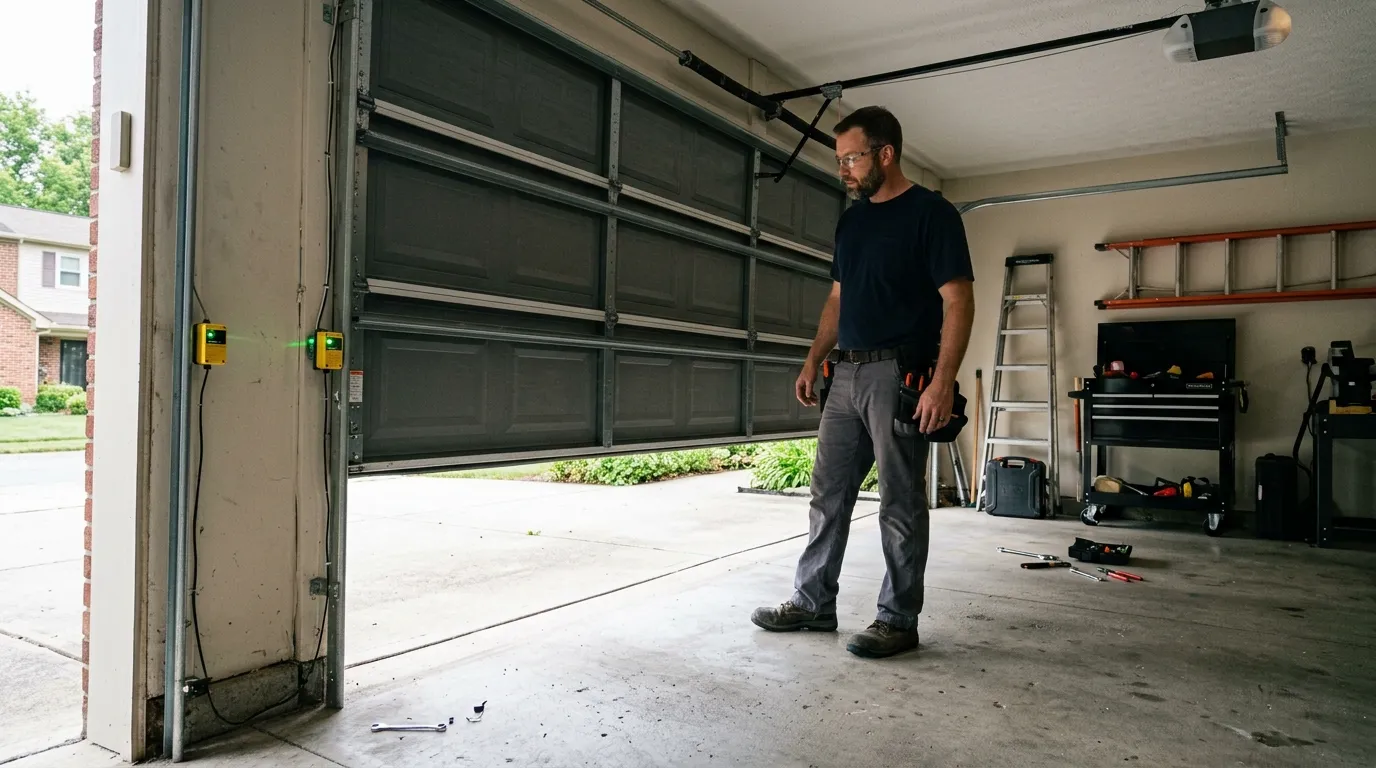 Emergency Garage Door in Marquette